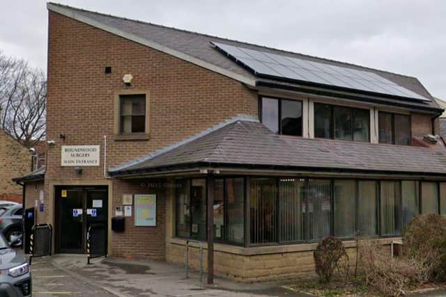 Roundwood Surgery in Mansfield has been rated 'outstanding' by the CQC. Photo: Google