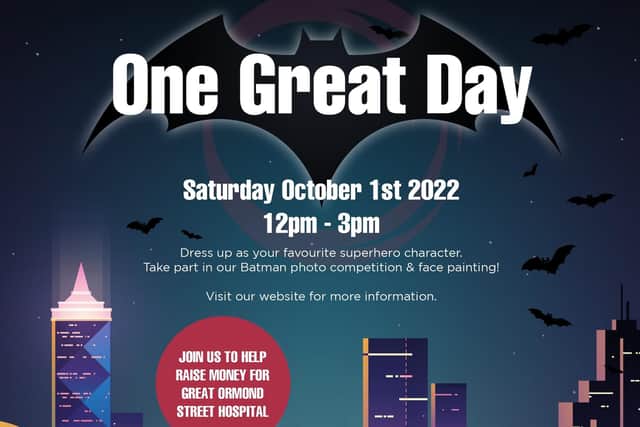 The ‘One Great Day’ event has been organised to raise money for Great Ormond Street Hospital