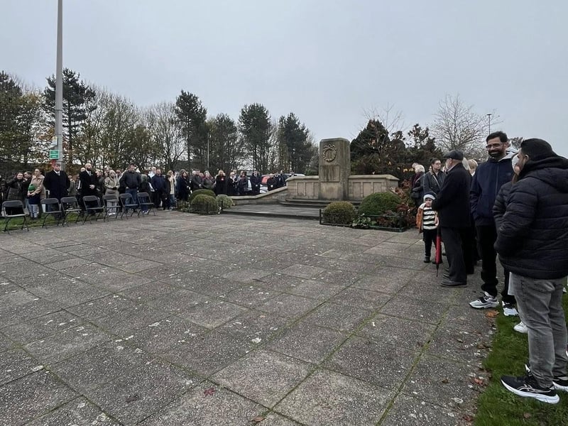 Mansfield District Council marked the occasion with a parade by service and uniformed organisations after a wreath-laying ceremony at the Civic Centre on Sunday 9 November at 10am.
