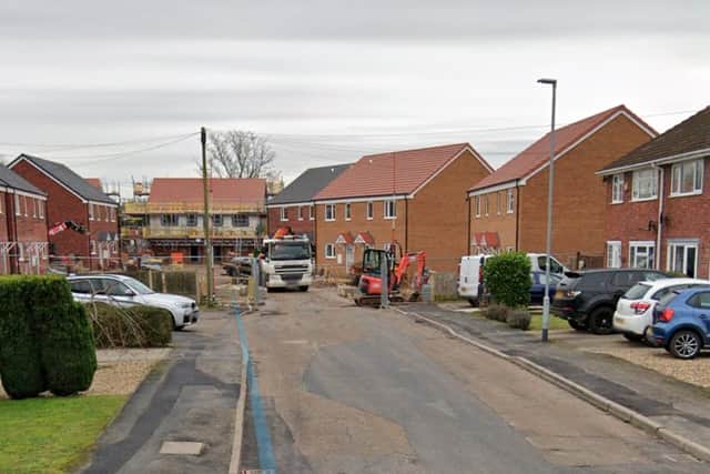 The incident happened at Maltkiln Close