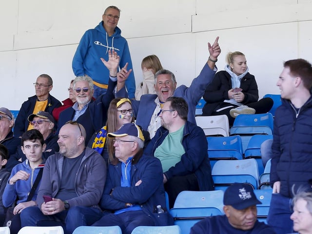 Stags fans at Gillingham.