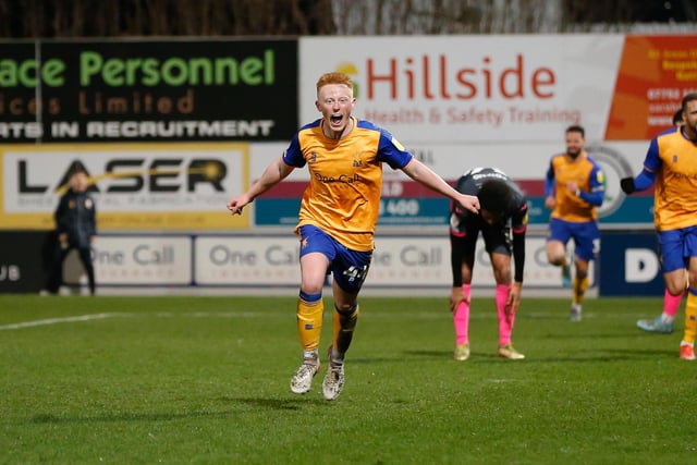 Mansfield Town midfielder Matthew Longstaff is on loan from Newcastle United and comes with a £2.25m valuation. He has been a key part of Mansfield's promotion push since joining in the transfer window.