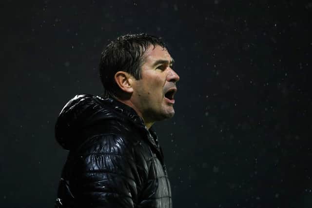 Nigel Clough was again left disappointed by the way in which his side lost the game. (Photo by Michael Steele/Getty Images)