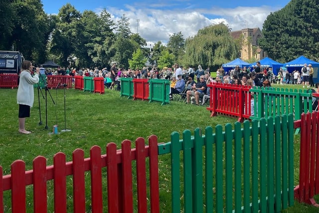 Thousands of people enjoyed family fun, stage shows and live music at Mansfield Summer Festival. (Photo by: Mansfield Council)