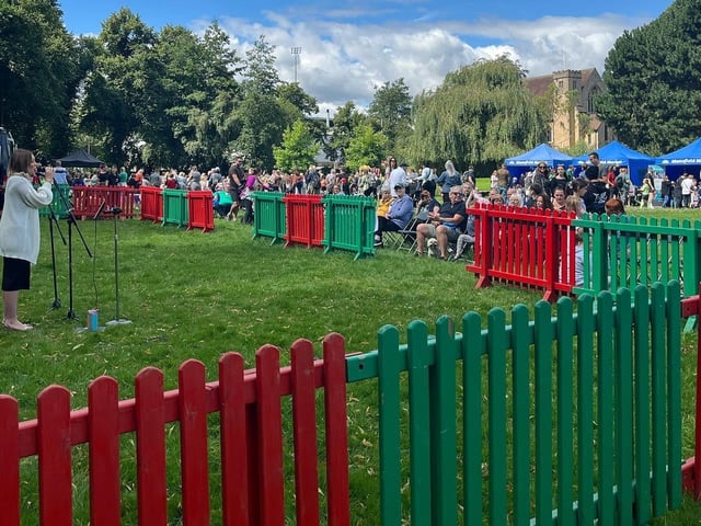 Thousands of people enjoyed family fun, stage shows and live music at Mansfield Summer Festival. (Photo by: Mansfield Council)