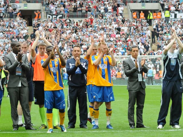 Stags v Darlington FA Trophy Final at Wembley 7th May 2011