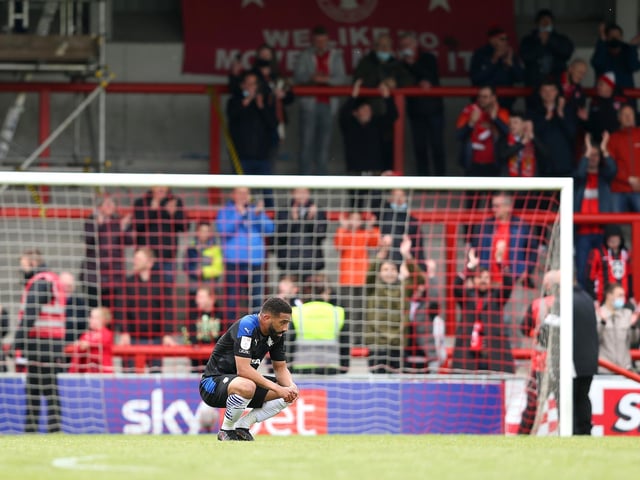 Tranmere were beaten by eventual winners Morecambe after a 3-2 defeat on aggregate.