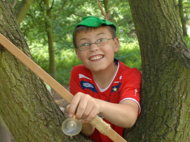 George Williams had fun at the festival.