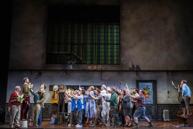 A scene from The Marriage Of Figaro by Mozart, presented by Opera North (photo: Tristram Kenton)