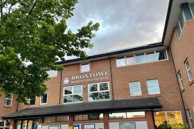 Broxtowe Council's headquarters.