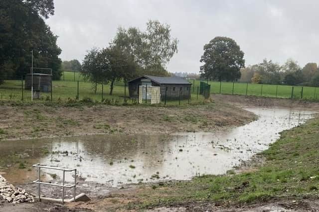 Severn Trent has completed work on a detention basin at Samworth Church Academy in Mansfield as part of its £76 million flood alleviation project in the town.