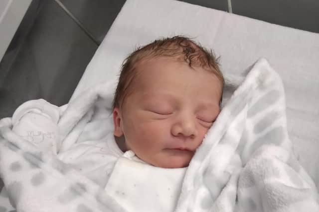 Christmas Day bundle of joy - baby Bailey Ingram