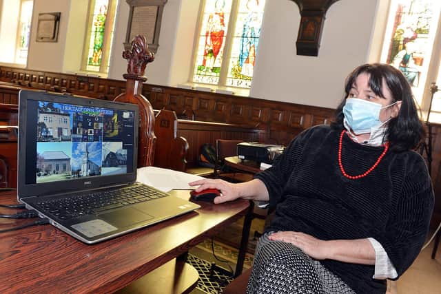 Mansfield Old Meeting House Unitarian Chapel on Stockwell Gate. Heritage Open Day event. Rev Maria Pap - zoom virtual tour.