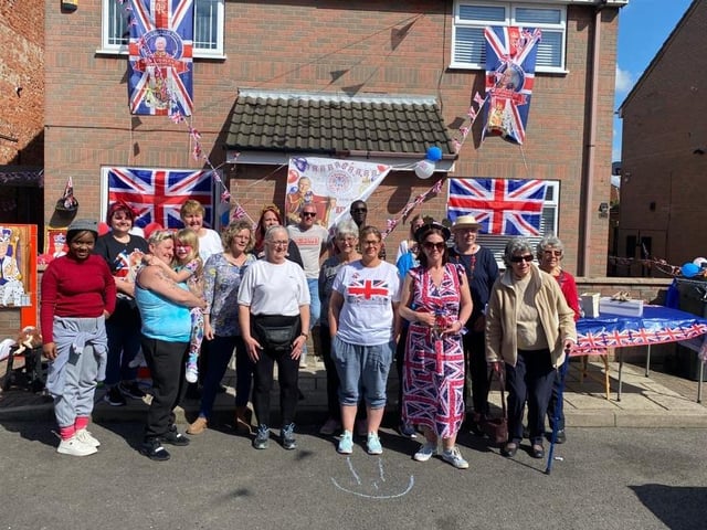 Residents came together for a huge street party in Redcliffe Street, featuring cakes, drinks and ice cream galore.