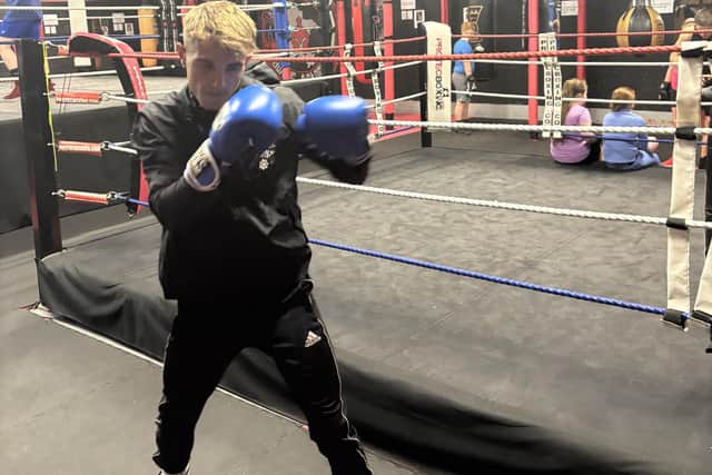 Spartans train at Congress House in Kirkby.