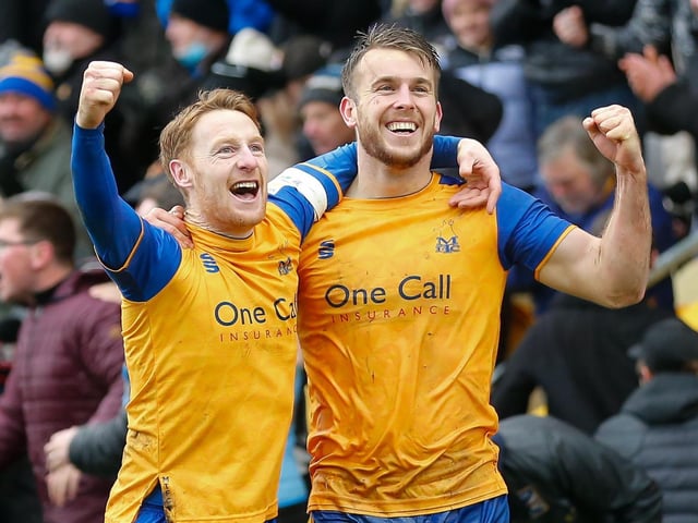 Rhys Oates bags an equaliser in vain against Middlesbrough in the FA Cup tie.