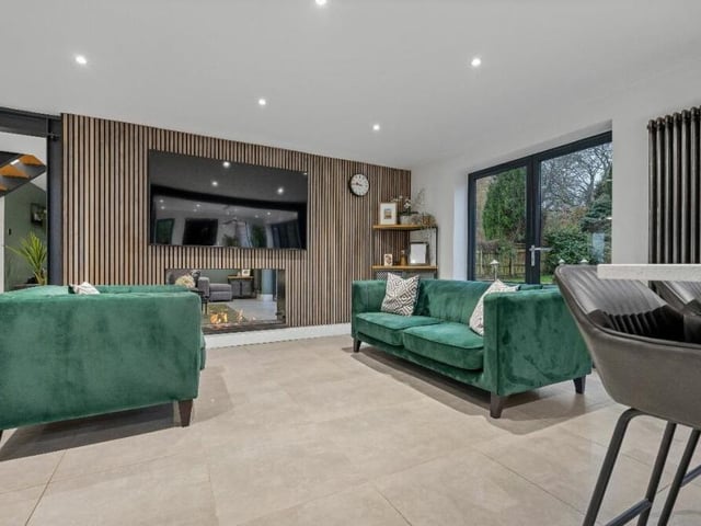 Like the lounge, the living/dining area is open-plan and versatile but still retains a warm, homely feel.