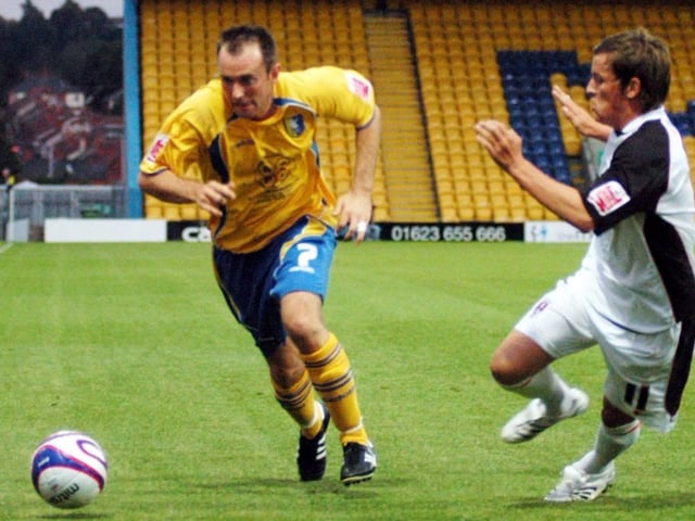Matt Hamshaw on the ball in 2007