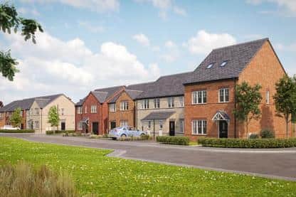 A CGI of how the development will look in Sutton. Photo: Submitted
