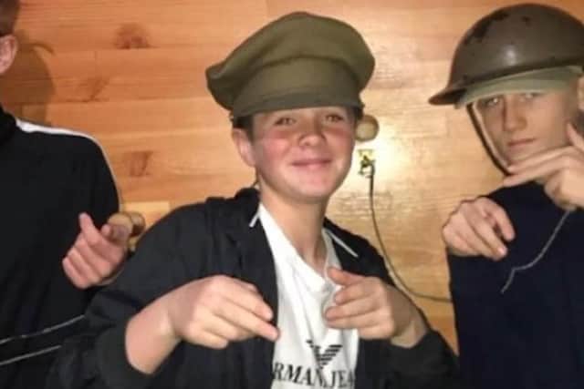 Joseph was just 16 years old when he was fatally stabbed.