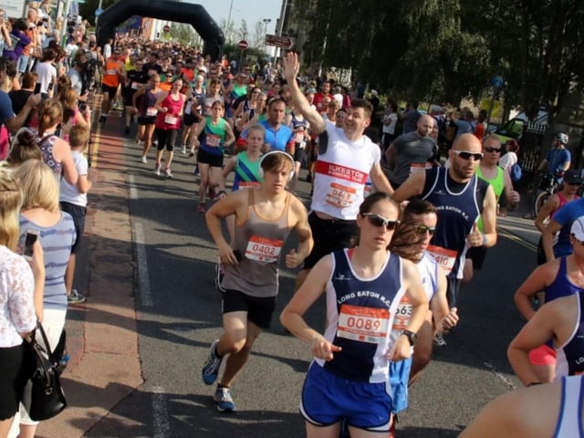 The Mansfield 10k in 2015