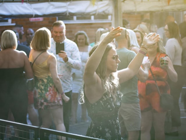 Out on the dancefloor