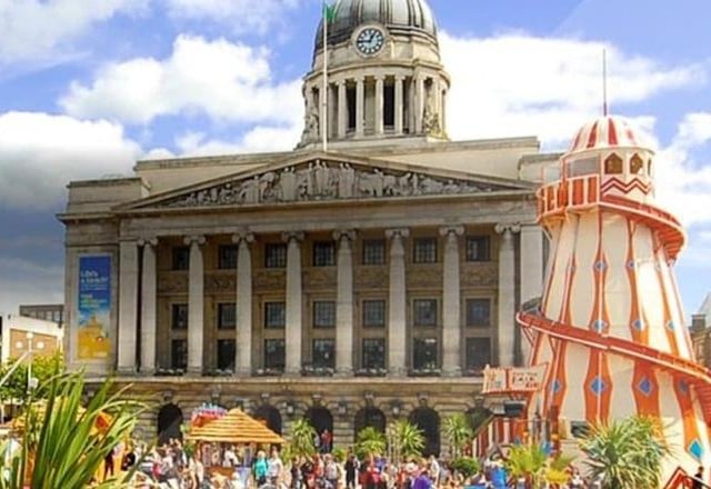 The Nottingham Beach returns on July 25, so get your shades out and book your slots on the giant Slip & Slide and six-lane waterpark named 'Little John'.