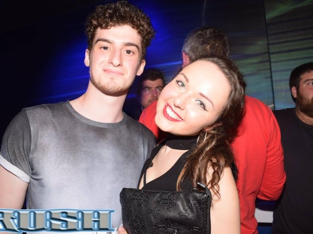 Smiling for the camera