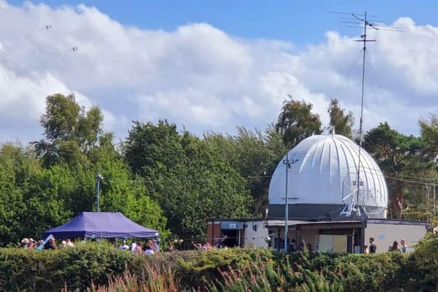 Sherwood Observatory. (Photo by: Mansfield & Sutton Astronomical Society)