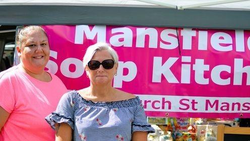 Mansfield Soup Kitchen, on Church Street, welcome donations of food, including tinned goods, non-perishables, and ingredients for meals. See www.facebook.com/MansfieldsSoupKitchen for more details.