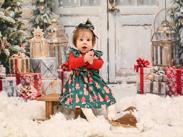 This photo of Alana-Mae, 10 months, was sent to us by Laura Sims