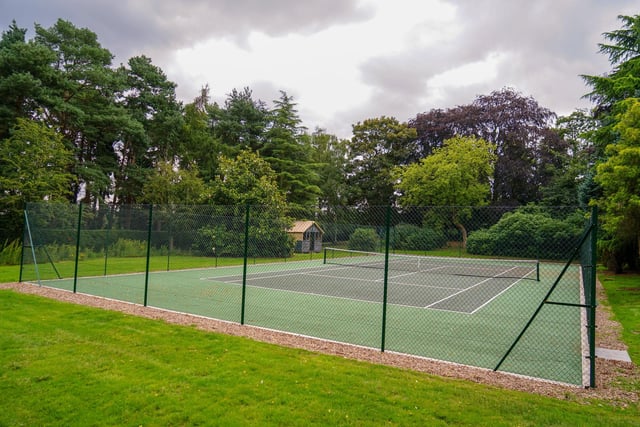 Enjoy a game of tennis at the stunning new Cuckney House