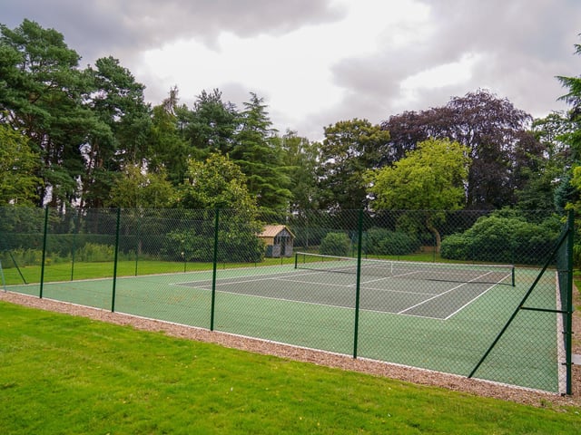 Enjoy a game of tennis at the stunning new Cuckney House