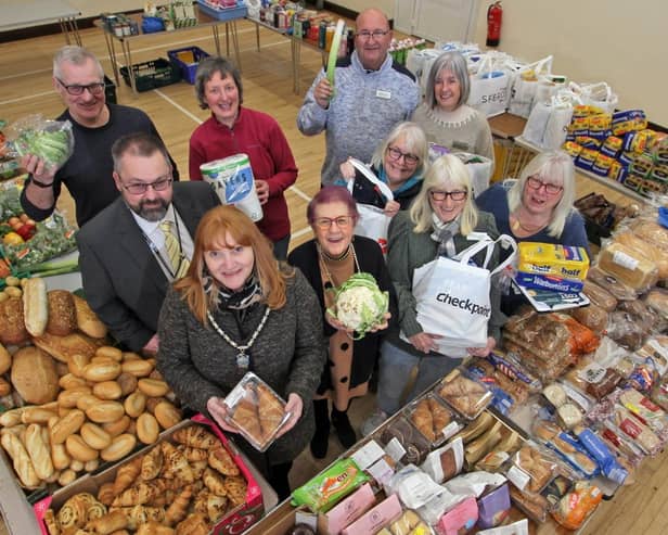 Volunteers at Brinsley food bank are delighted to get a slice of UKSPF funding. Photo: Submitted