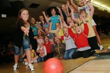 In 2009, youngsters from Shirebrook St John's Ambulance, Guides, Brownies, Rainbows and Model Village Youth Club visited Mansfield Superbowl for a free bowling evening.