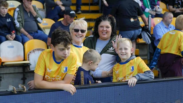 Mansfield Town fans saw the side secure another excellent home win.