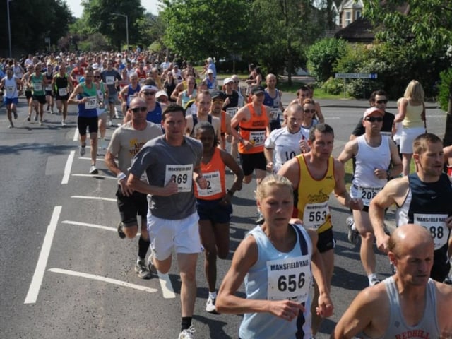 Mansfield Half, 2010.