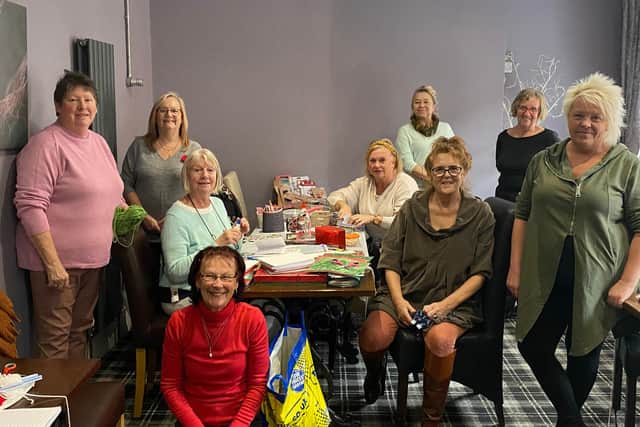 Members of the Crafty Allsorts Eastwood group.