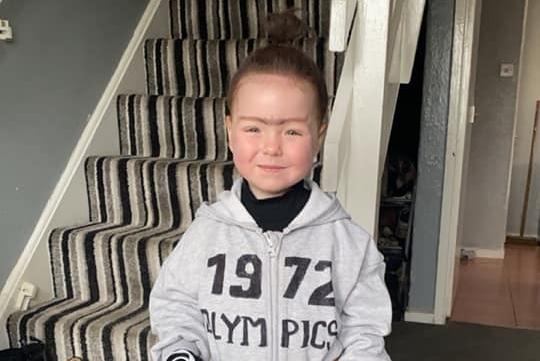 Ivy Edwards, age 3, from Forest Town as Miss Trunchball from Matilda