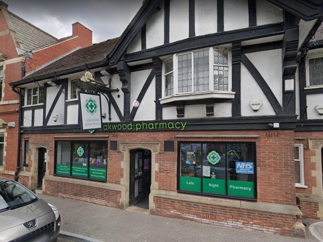 Oakwood Pharmacy in Church Street, Mansfield Woodhouse, will be closed on both Thursday, June 2, and Friday, June 3.