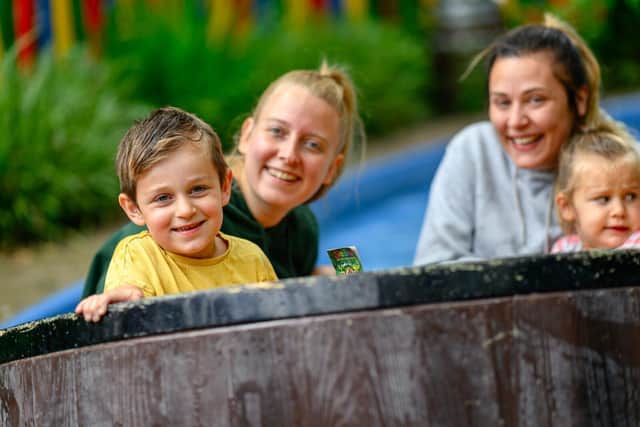 One of the attractions at Sundown Adventureland