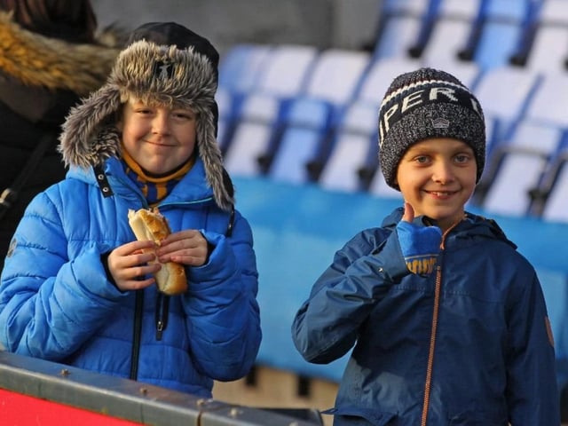Stags fans before the game