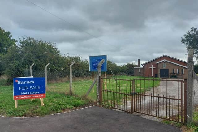 The chapel on Warsop Lane, Rainworth is now for sale.