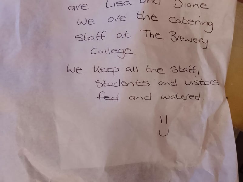 The Old Brewery cafe staff contributed a little something to the 2025 haul