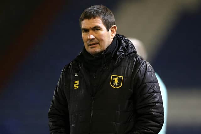 Frustrated Stags boss Nigel Clough.