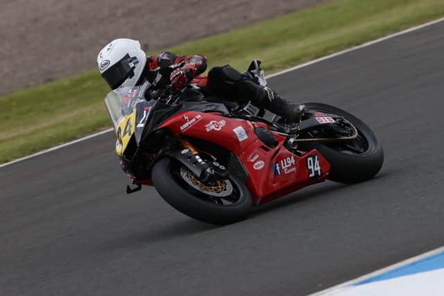 Lynden Leatherland - in action at Snetterton.