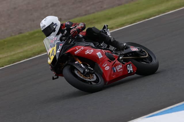 Lynden Leatherland - in action at Snetterton.