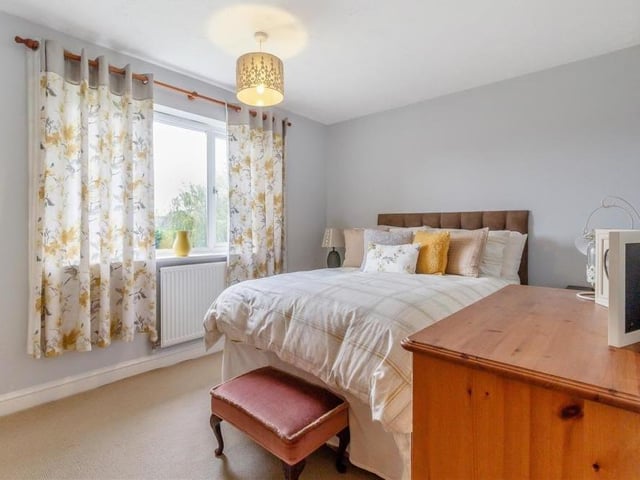 Three more double bedrooms to come, starting with this one, which faces the front of the Granby Avenue property.