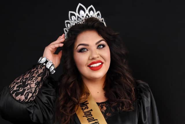Madara Riley with her crown. Photo: Emma Walker, Superstar Photography