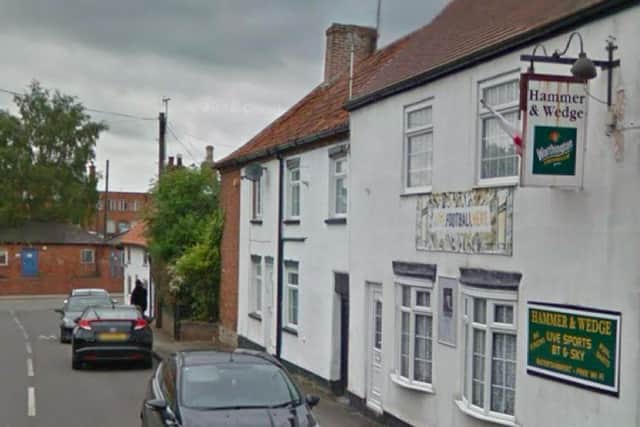 The incident took place close to the Hammer and Wedge Club, in East Lane, Edwinstowe, around 1.25am on Sunday (January 19). Image: Google Maps.